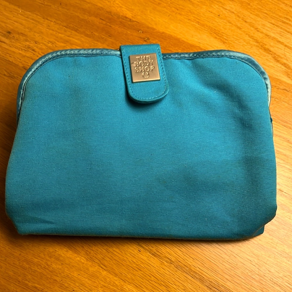 The Body Shop toiletry - makeup - cosmetic travel bag.